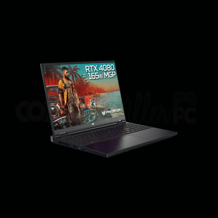 Acer Predator Helios 16 Gaming Laptop with Intel Core i9 13900HX 16GB RAM 1TB SSD 16 inch Display RTX 4080 12GB Windows 11 ConsolekillerPc