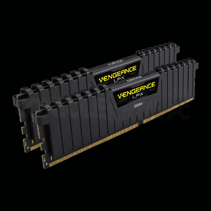 Corsair Vengeance LPX 8GB Kit 2 x 4GB DDR4 2666MHz PC4 21300 CL16 XMP 2.0 DIMM Memory