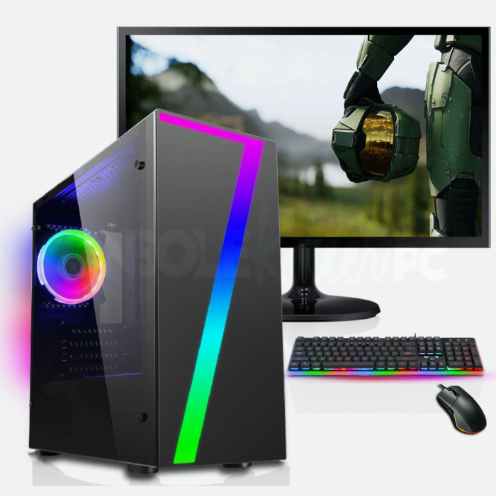 Gaming PC Computer - i3-i5 / 16GB RAM / 1TB HDD / 240GB SSD / GT 1030  Windows 10