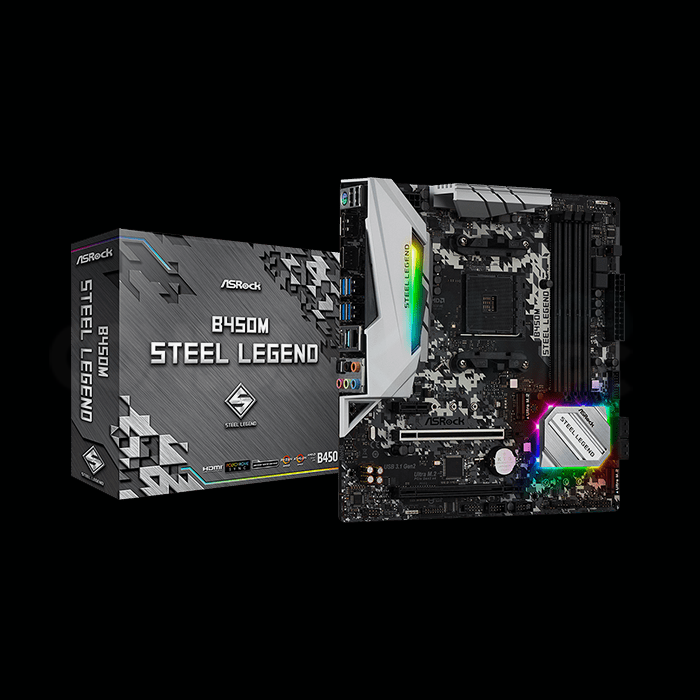Asrock b450m steel legend am4 amd store