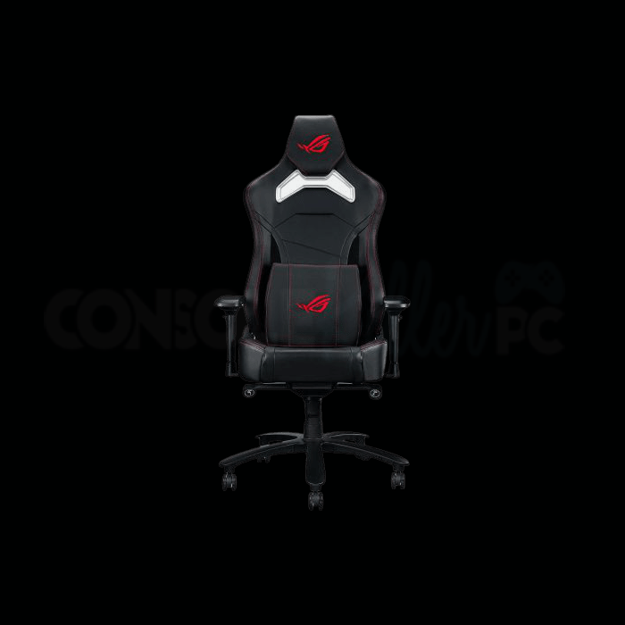 Brand New Asus ROG Chariot Core Gaming Chair Racing Car Style Steel Frame PU Leather Memory Foam Lumbar 4D Armrests 145 Recline Tilt Class 4 Gas Lift ConsolekillerPc