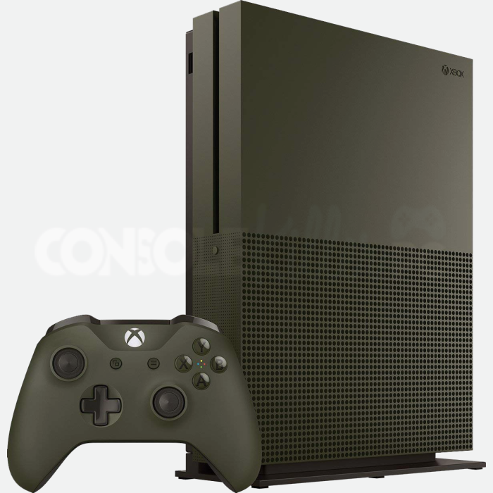 Microsoft Xbox One S 1TB Gaming Console Gray with Wireless Controller  -Manufacturer Refurbished