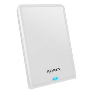 ADATA 1TB HV620S Slim External Hard Drive, 2.5", USB 3.1, 11.5mm Thick, White
