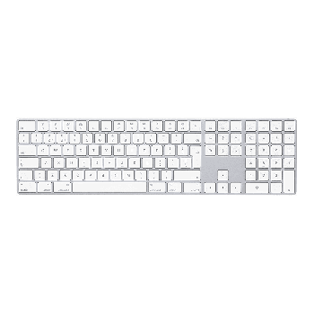 Brand New Apple Magic Keyboard A1843 Wireless With Numeric Keypad Danish Layout