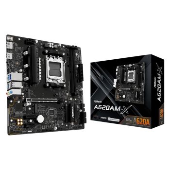 ASRock A620AM-X AMD AM5 DDR5 Motherboard with Dual M.2