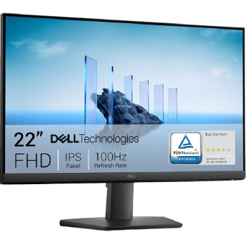 Dell SE2225HM 22-Inch Full HD Monitor | 100Hz VA Panel Display with HDMI, VGA & VESA Mount